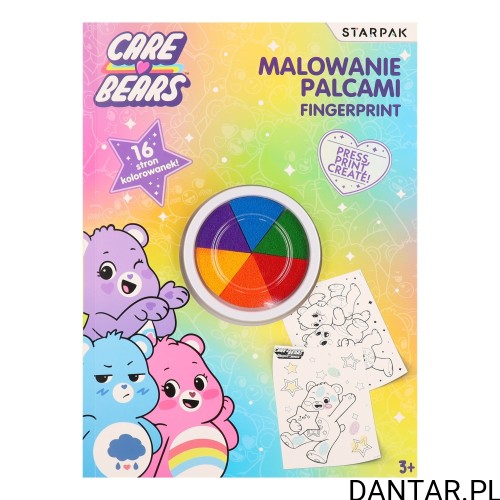 Kolorowanka Care Bears Starpak 16 stron z farbami