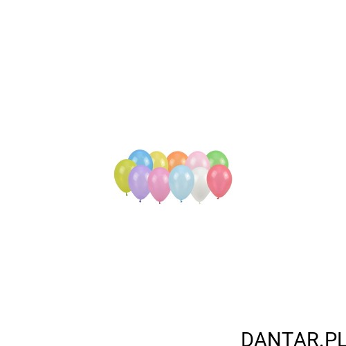 Balony pastelowe Arpex mix kolorów 100 sztuk