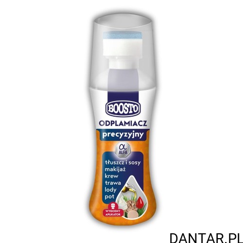 Jedno opakowanie Odplamiacz precyzyjny Alfa z aplikatorem 80 ml Boosto