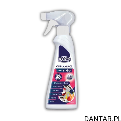 Jedno opakowanie Odplamiacz precyzyjny Omega w sprayu 250 ml Boosto