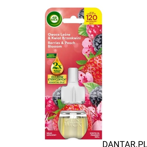 Air Wick wkład elektryczny Owoce Leśne & Kwiat Brzoskwini 19 ml