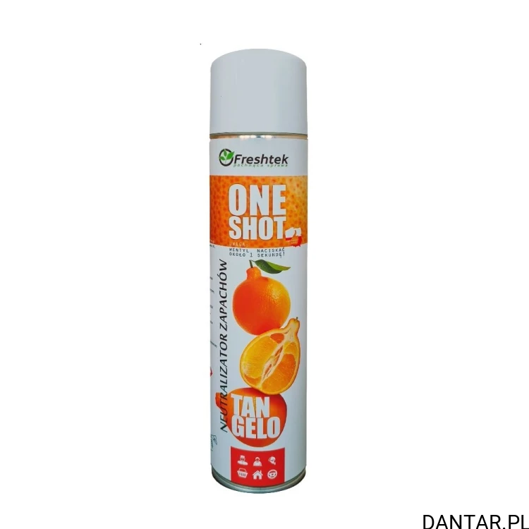 Puszka neutralizatora zapachów Freshtek one shot tangelo 600 ml