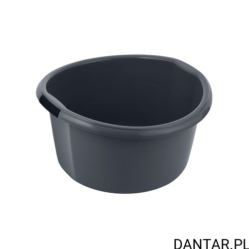 Miska plastikowa Bentom 25 l ciemnoszara