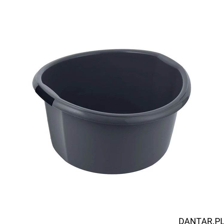 Miska plastikowa Bentom 25 l ciemnoszara