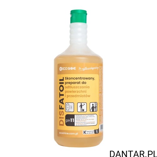 Cała butelka Eco Shine Disfatoil1l, koncentrat do odtłuszczania