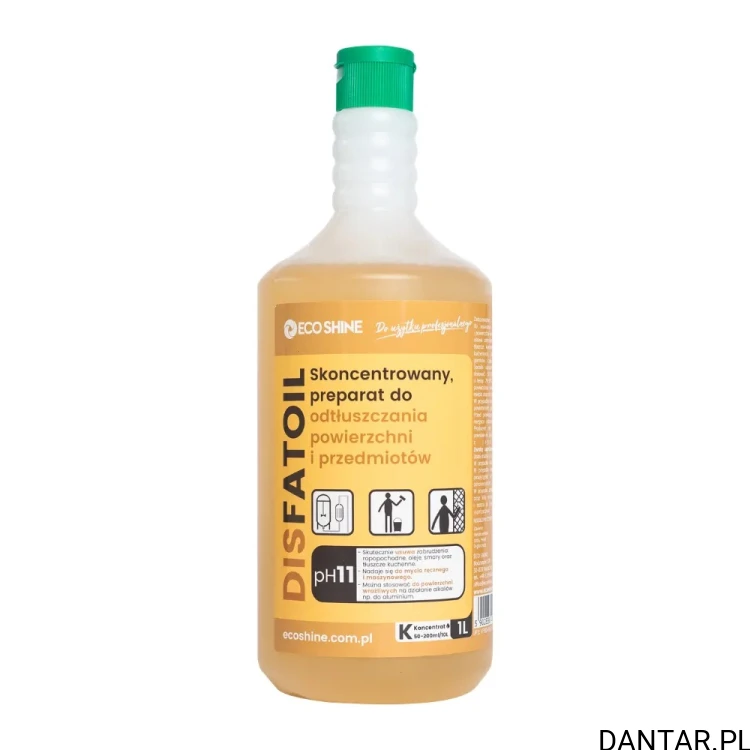Cała butelka Eco Shine Disfatoil1l, koncentrat do odtłuszczania