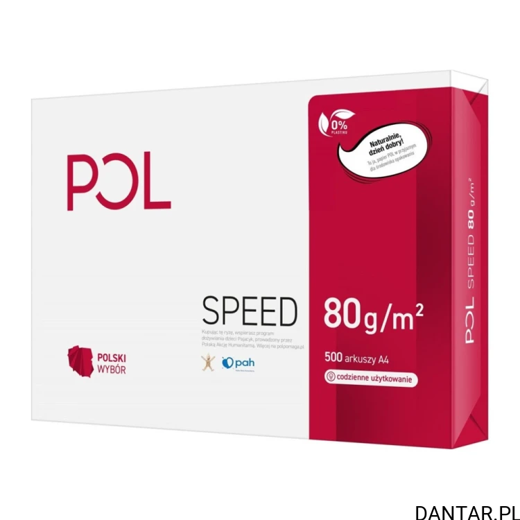 Papier ksero biały a4 Polspeed a500/5 /300