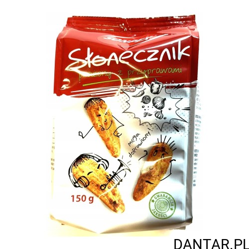 Słonecznik prażony z przyprawami mega kartonik 150g Sonpex a16