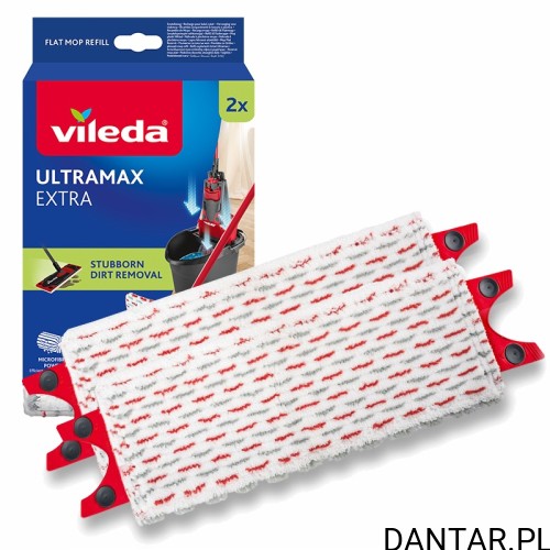 Opakowanie dwóch wkładów Wkłady Vileda Ultramax 2w1 2 sztuki