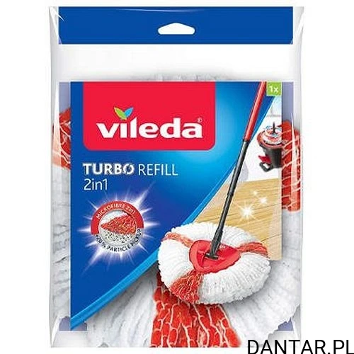 Opakowanie i wkład Wkład Vileda Turbo 2w1 do mopa obrotowego