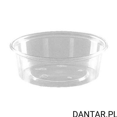 Pojedynczy transparentny pojemnik dressingowy PP 50 ml