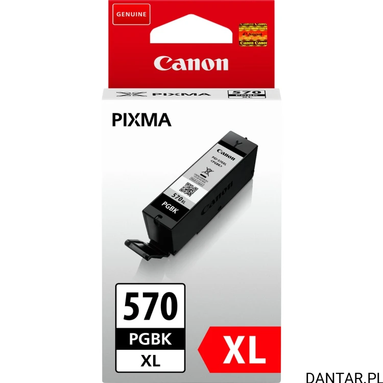 Tusz Canon PGI-570PGBK XL 0318C001 czarny pigmentowy 22 ml a1