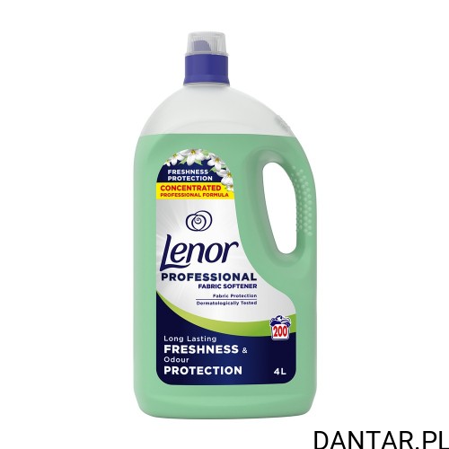 Płyn do płukania Lenor Professional 4 l Freshness Protection zielony a1/3