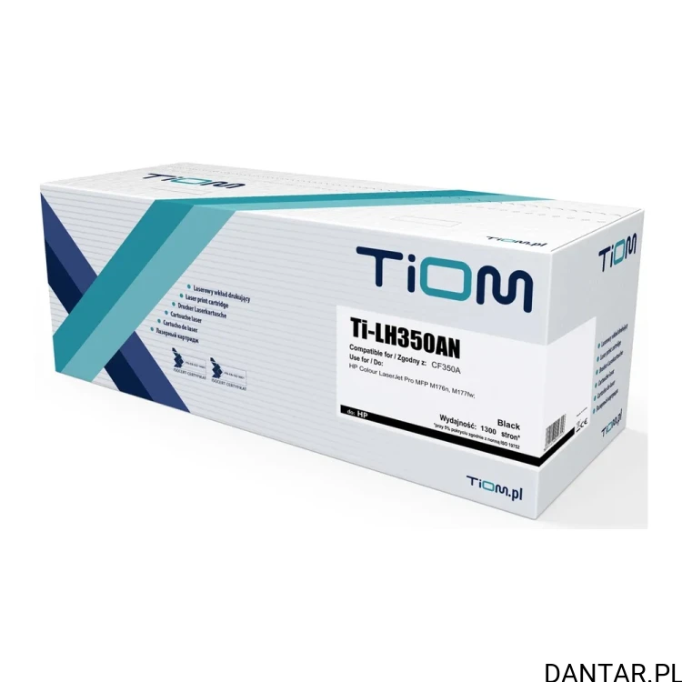 Pudełko czarnego tonera Tiom Ti-LH350AN, zamiennik HP CF350A, 1300 stron