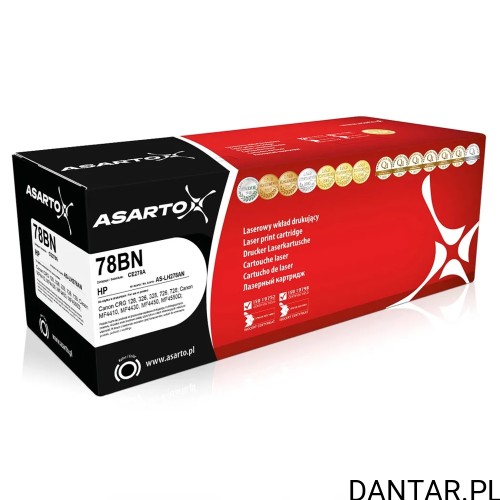 Toner do HP CE278A czarny 2100 stron Asarto AS-LH278AN a1