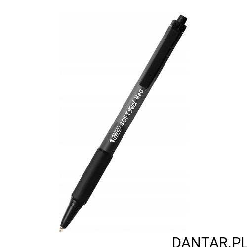 Długopis automatyczny BIC Soft Feel czarny 1,0 mm a1/12