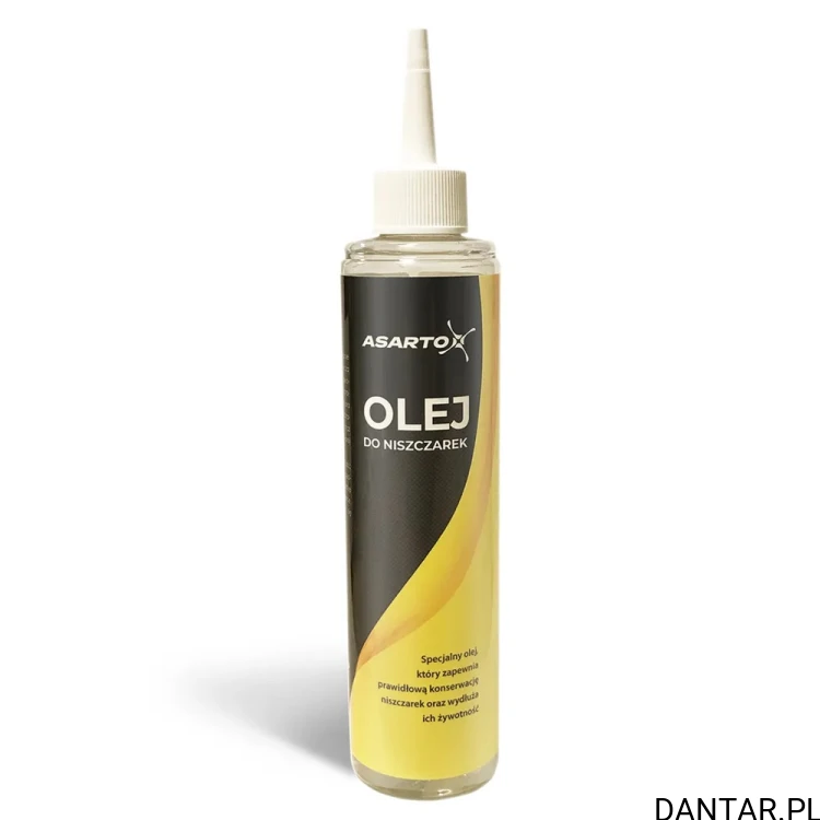 Olej do niszczarek Asarto AS-AC108, jedna butelka 250 ml z aplikatorem