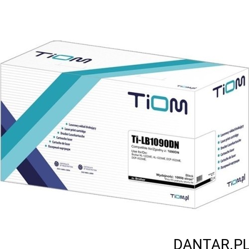 Opakowanie jednego bębna Tiom Ti-LB1090DN do Brother DR1090