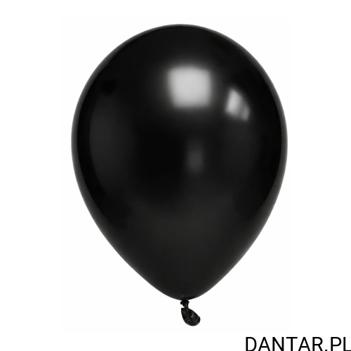Balony czarne matowe lateksowe Partivo 26 cm a50