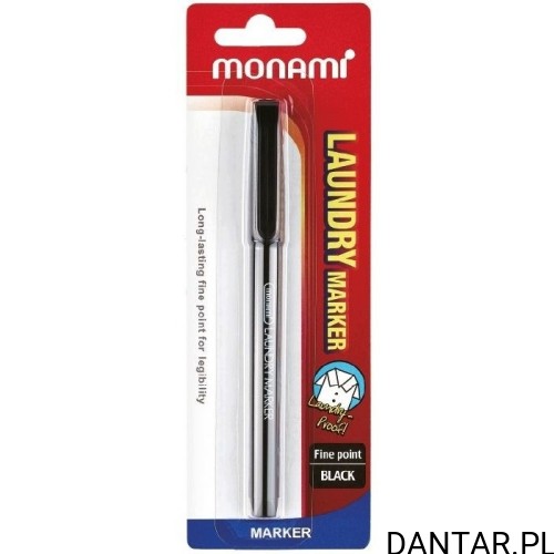 Marker do oznaczania prania Laundry Marker Monami cienka końcówka 1 mm a1