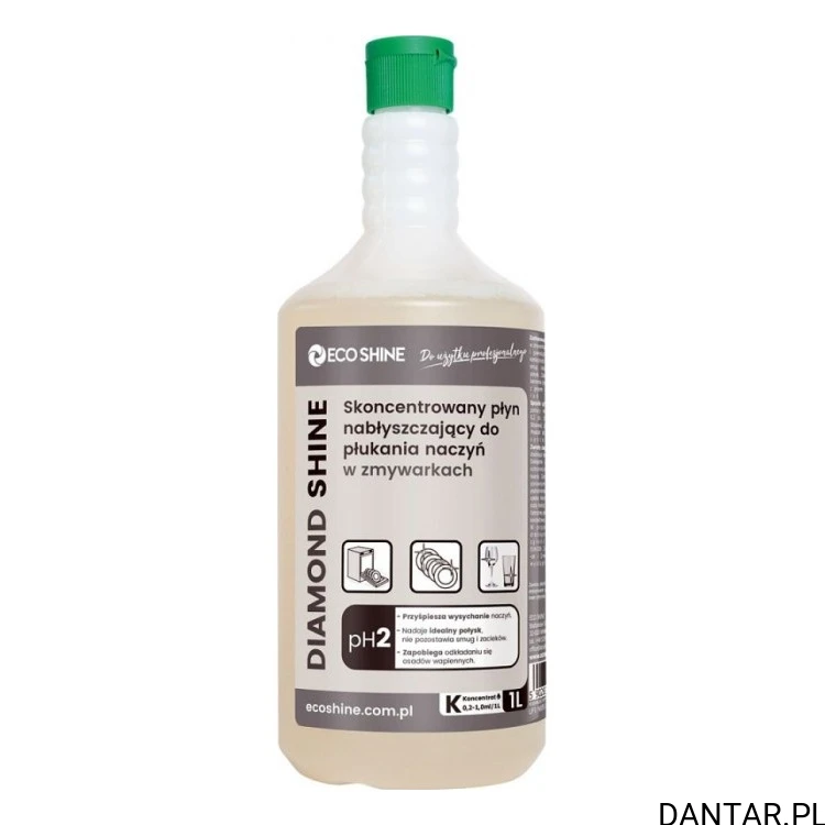 Eco Shine Diamond Shine nabłyszczacz do zmywarek 1 l a1/12
