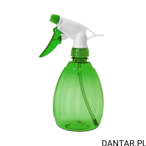 Zraszacz transparentny FLORA 550 ml 9079 zielony a1