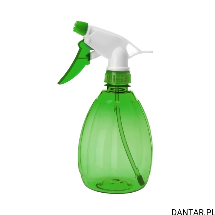 Zraszacz transparentny FLORA 550 ml 9079 zielony a1