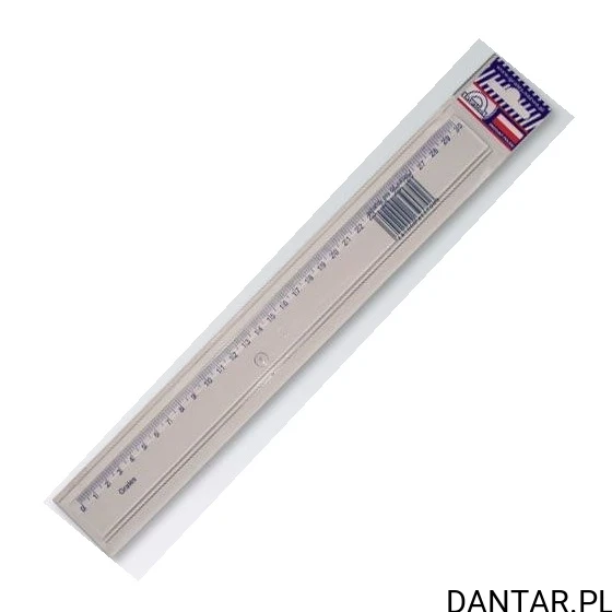 Linijka 30 cm przezroczysta Grales L30 bl blister a1