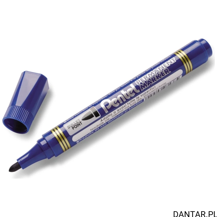 Pentel N850-C niebieski, jedna sztuka z nasadką